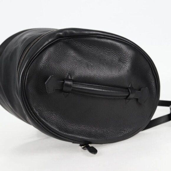 BALENCIAGA Shoulder Bag Leather Black Auth - Picture 4 of 15